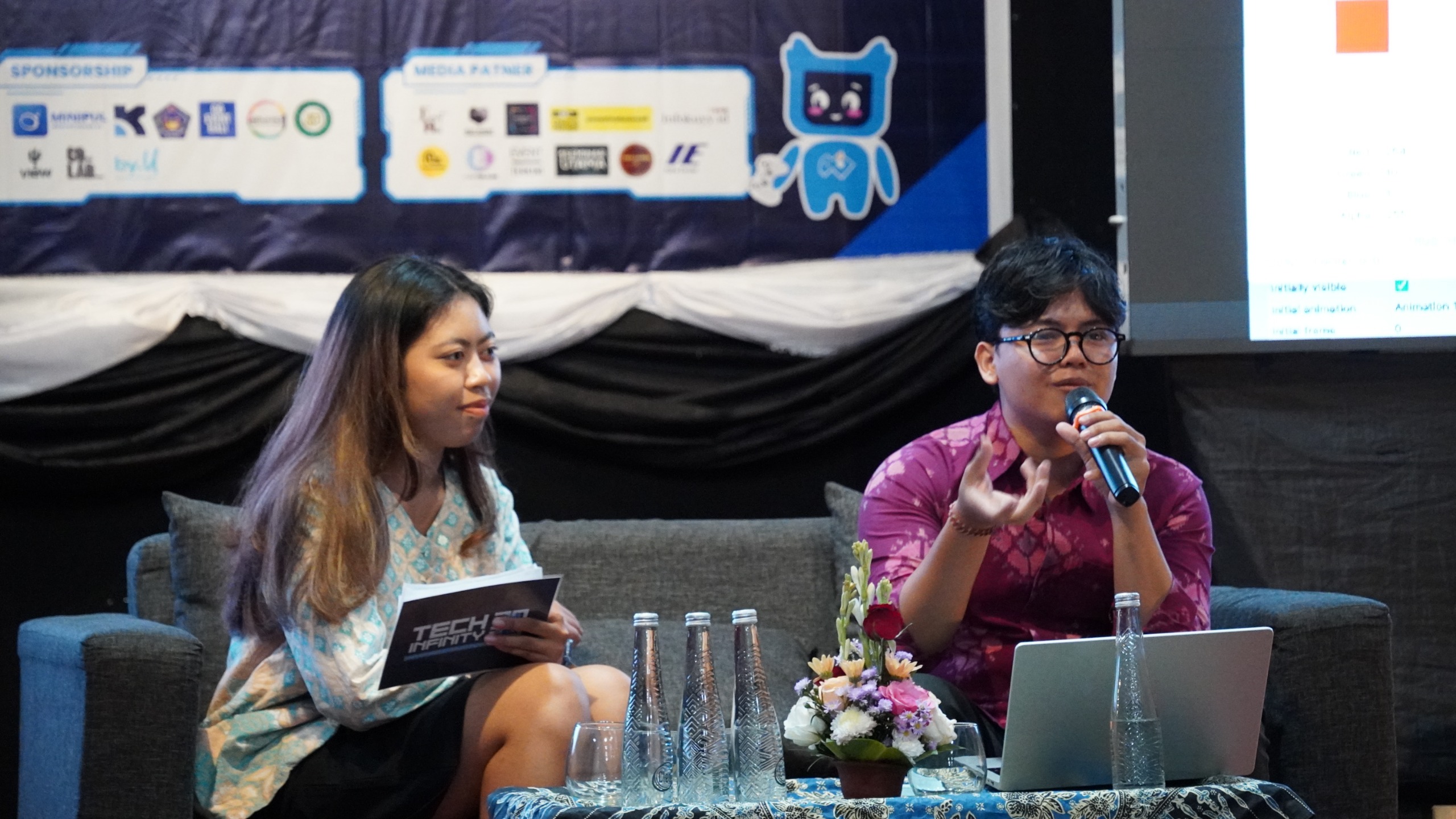 Gallery Seminar dan Workshop Game Development TechInfinity 2025