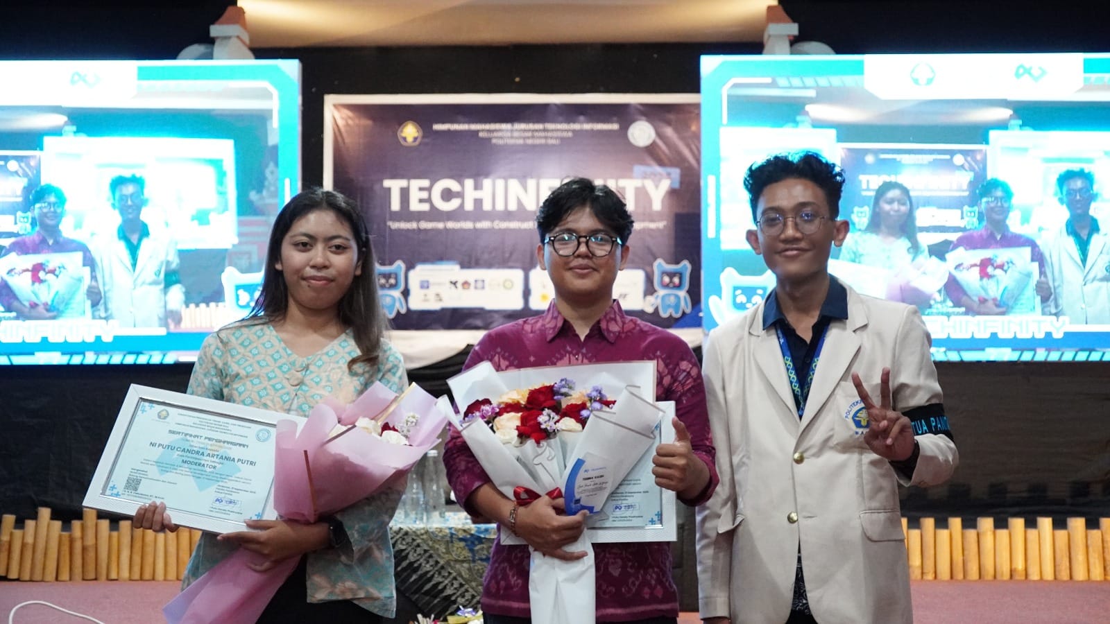 Gallery Seminar dan Workshop Game Development TechInfinity 2025